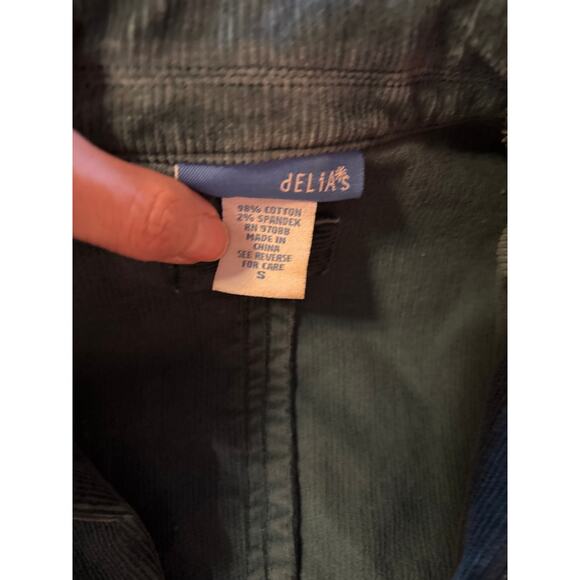 Delia’s green corduroy jacket S - Picture 2 of 11
